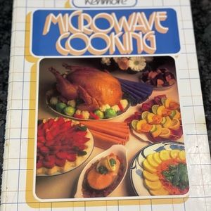 Kenmore Microwave Cooking  Cookbook by Sears (Spiral) CookBook 1985 Vintage